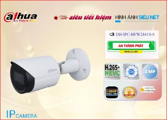 Lắp đặt camera DH-IPC-HFW2441S-S Camera Chất Lượng Dahua