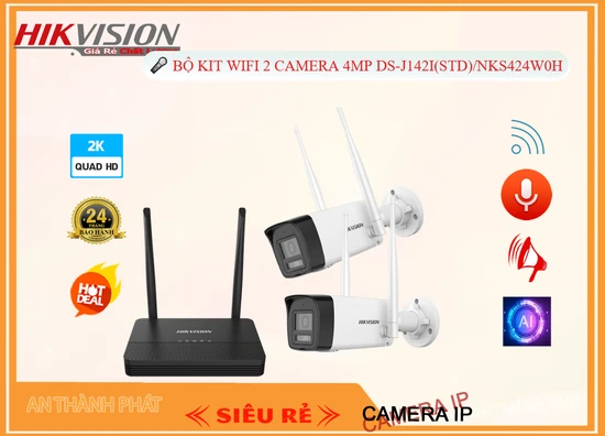 Bộ Kit Camera Thân Hikvision 4.0MP DS-J142I(STD)/NKS424W0H,DS-J142I(STD)/NKS424W0H Đang giảm giá,DS-J142I(STD)/NKS424W0H chiết khấu cao,tuổi thọ DS-J142I(STD)/NKS424W0H Wifi ,bán DS-J142I(STD)/NKS424W0H,Giá DS-J142I(STD)/NKS424W0H 4.0 megapixel Ultra 2k ,Giá buôn DS-J142I(STD)/NKS424W0H Camera IP Không Dây Thiết kế Đẹp Hikvision ,DS-J142I(STD)/NKS424W0H bán rẻ,Giá Bán DS-J142I(STD)/NKS424W0H,Điểm bán DS-J142I(STD)/NKS424W0H,thông số DS-J142I(STD)/NKS424W0H,DS-J142I(STD)/NKS424W0H sale mạnh,DS-J142I(STD)/NKS424W0H Giá Hãng