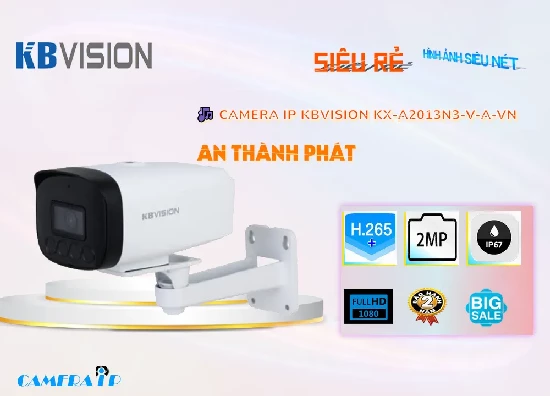 Camera IP KX-A2013N3-V-A-VN Kbvision,KX-A2013N3-V-A-VN rẻ nhất, Camera Giám Sát KX-A2013N3-V-A-VN Tốt nhất,KX-A2013N3-V-A-VN Cấp Nguồ Qua Dây Mạng  giá mới nhất,KX-A2013N3-V-A-VN Giá chiết khấu,phân phối KX-A2013N3-V-A-VN FULL HD 1080P 2.0 megapixel ,Nơi Lắp KX-A2013N3-V-A-VN,KX-A2013N3-V-A-VN rẻ nhất,KX-A2013N3-V-A-VN Tốt nhất