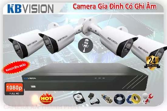 Lắp đặt camera Lắp camera quan sát gia đình có ghi âm